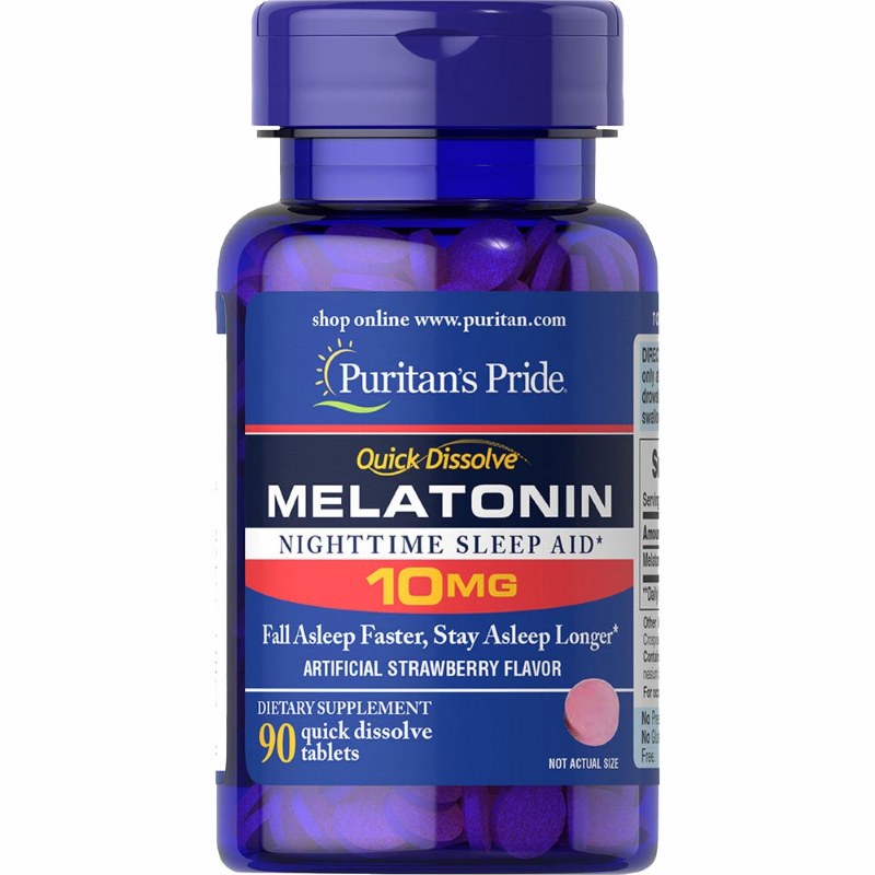 Puritan s Pride Melatonin 10 мг 90 таблеток как принимать инструкция