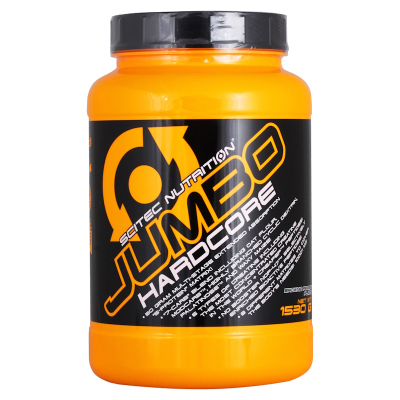 Гейнер Scitec Nutrition Jumbo Hardcore 1530 грамм — купить недорого в ...