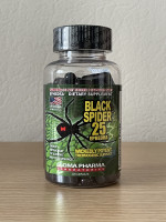 Жиросжигатель Cloma Pharma Black Spider 25 Ephedra 100 капсул