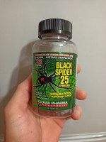 Жиросжигатель Cloma Pharma Black Spider 25 Ephedra 100 капсул