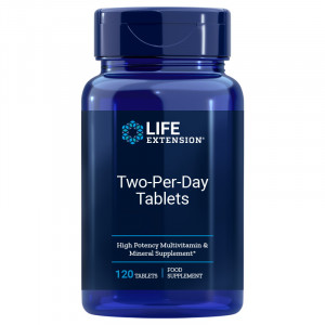 Life Extension Two-Per-Day Tablets 120 таблеток