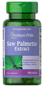 Со пальметто Puritans Pride Saw Palmetto Extract 90 капсул