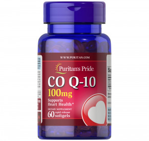 Коэнзим Q10 Puritan's Pride Q-Sorb Co Q-10 100 мг Softgels 60 капсул