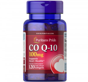 Коэнзим Q10 Puritan's Pride Q-Sorb Co Q-10 100 мг Softgels 120 капсул