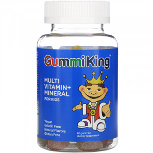 Мультивитамины для детей GummiKing Multi-Vitamin + Mineral for Kids 60 мармеладок