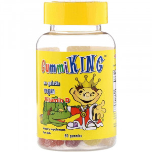 Витамин Д для детей GummiKing Vitamin D for Kids 60 мармеладок