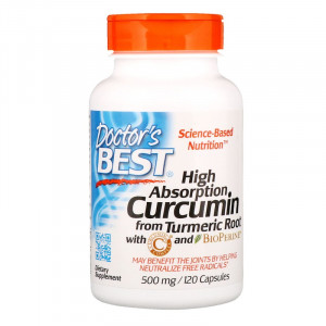 Doctor's Best Curcumin 500 мг 120 капсул