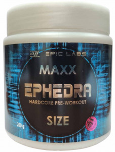 Предтреник Epic Labs Ephedra Maxx Size 200 грамм