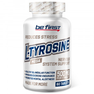 L-тирозин Be First Tyrosine 500 мг 60 таблеток