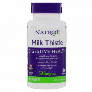 Расторопша Natrol Milk Thistle Advantage 525 мг 60 капсул