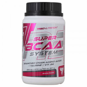 БЦАА Trec Nutrition Super BCAA System 300 капсул