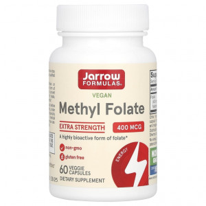 Метилфолат Jarrow Formulas Methyl Folate 400 мкг 60 капсул
