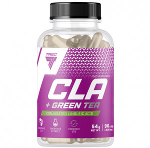 КЛК с экстрактом зеленого чая Trec Nutrition CLA Green Tea 90 капсул