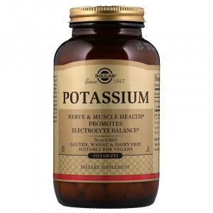 Калий Solgar Potassium 250 таблеток
