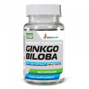 WestPharm Ginkgo Biloba 60 мг 60 капсул
