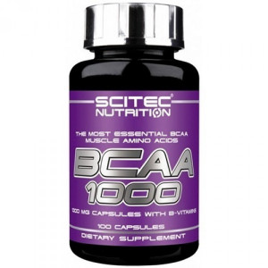 Scitec Nutrition BCAA 1000 100 капсул