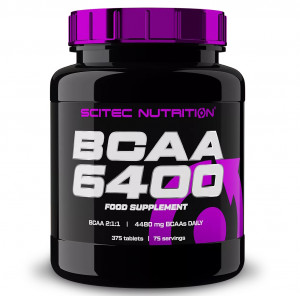 БЦАА Scitec Nutrition BCAA 6400 375 таблеток