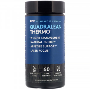 Жиросжигатель RSP Nutrition Quadralean Thermo 180 капсул