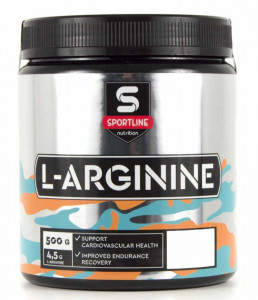 Аргинин SportLine Nutrition L-Arginine 500 грамм