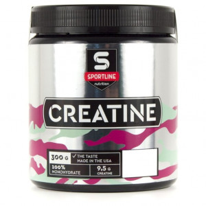 Креатин моногидрат SportLine Nutrition Creatine Monohydrate Банка 300 грамм