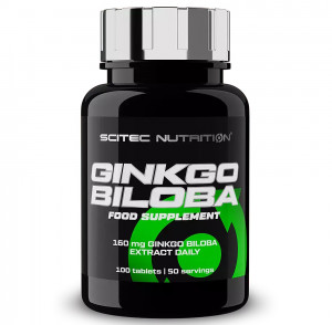 Гинкго билоба Scitec Nutrition Ginkgo Biloba 100 таблеток