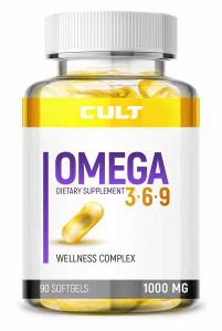 Омега 3-6-9 Cult Omega 3-6-9 1000 мг Softgels 90 капсул