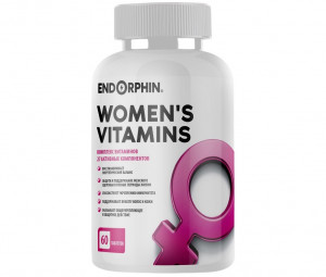 Мультивитамины для женщин Endorphin Women's Vitamins 60 таблеток