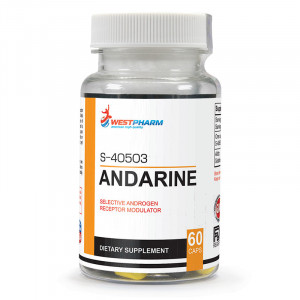 WestPharm S-40503 Andarine 25 мг 60 капсул