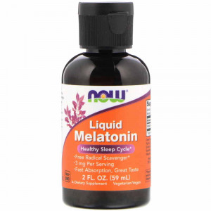 Мелатонин Now Foods Liquid Melatonin 3 мг 59 мл