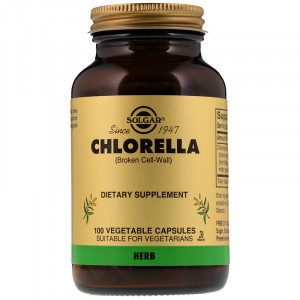 Solgar Chlorella Broken Cell-Wall 100 капсул