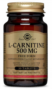Solgar L-Carnitine 500 мг 30 таблеток