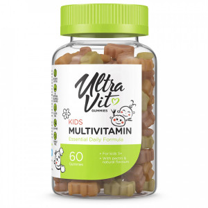 Мультивитамины для детей UltraVit Gummies Kids Multivitamin 60 мармеладок