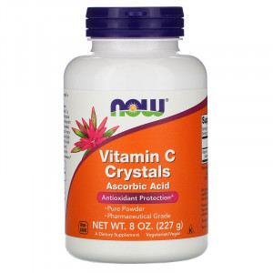 Витамин C Now Foods Vitamin C Crystals 227 грамм