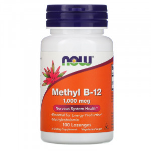 Now Foods Methyl B-12 1000 мкг 100 пастилок