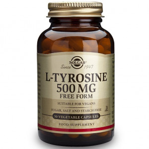 L-тирозин Solgar L-Tyrosine 500 мг 50 капсул