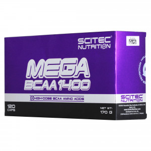БЦАА Scitec Nutrition Mega BCAA 1400 120 капсул