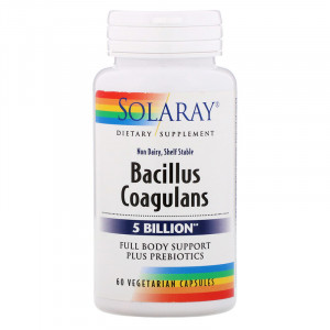 Solaray Bacillus Coagulans 5 Billion 60 капсул