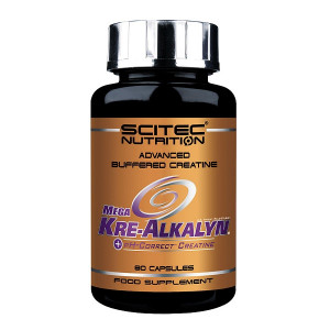 Креатин креалкалин Scitec Nutrition Mega Kre-Alkalyn 80 капсул