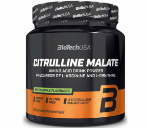Цитруллин малат BioTech USA Citrulline Malate Powder 300 грамм