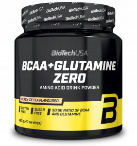 БЦАА с глютамином BioTech USA BCAA Glutamine Zero 480 грамм