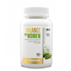 Мультивитамины для женщин Maxler Balance For Women Softgels 90 капсул