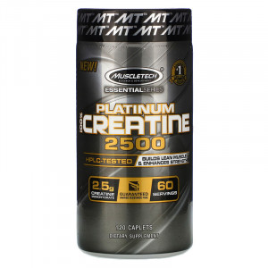 Креатин моногидрат MuscleTech Platinum 100% Creatine 2500 120 таблеток