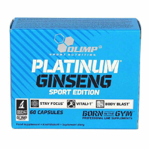 Женьшень Olimp Platinum Ginseng 550 Sport Edition 60 капсул