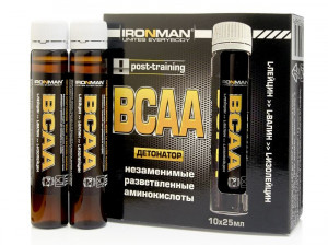 БЦАА Ironman BCAA Детонатор 1 ампула 25 мл