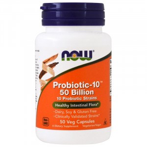 Now Foods Probiotic-10 50 Billion 50 капсул