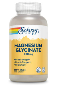 Solaray Magnesium Glycinate 400 мг 240 капсул