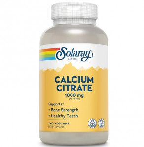 Кальций цитрат Solaray Calcium Citrate 1000 мг 240 капсул