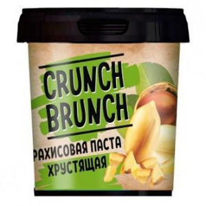 Crunch Brunch Арахисовая паста Хрустящая 300 грамм