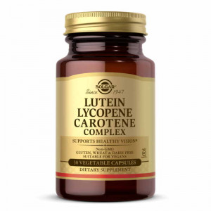 Solgar Lutein Lycopene Carotene Complex 30 капсул