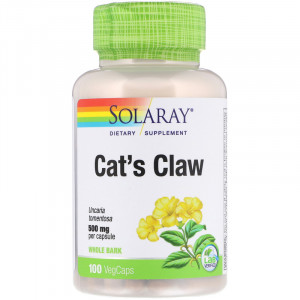 Solaray Cat's Claw 500 мг 100 капсул